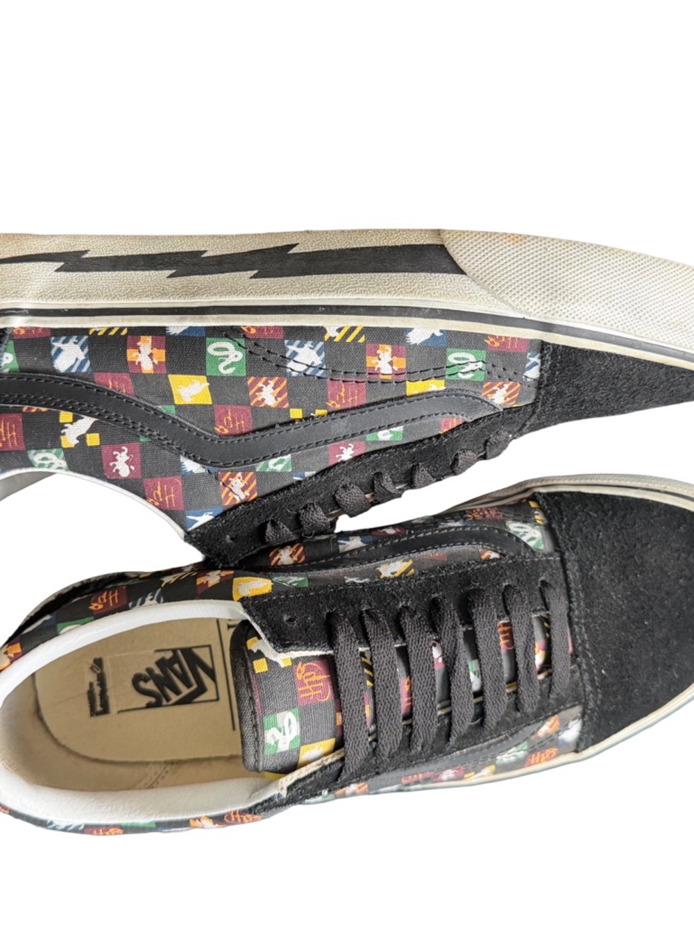 Harry Potter x Vans Mens 10 Hogwarts House Sneakers Gryffindor Ravenclaw